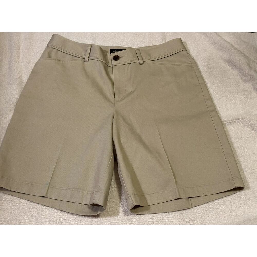 Eddie Bauer‎ Women's Khaki Chino Shorts Size 4